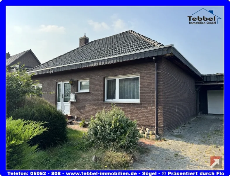 Walmdachbungalow in Spahnharrenstätte - Haus kaufen in Spahnharrenstätte - Bungalow in ruhiger Wohnlage von Spahnharrenstätte!