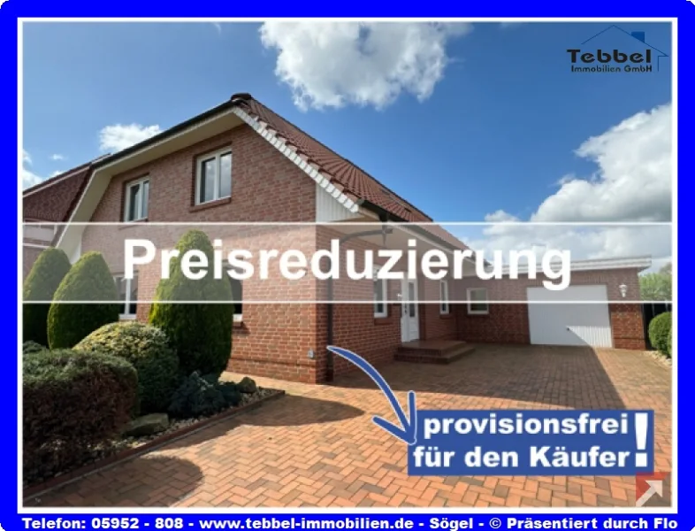 Einfamilienhaus in Esterwegen - Preisreduzierung - Haus kaufen in Esterwegen - Einfamilienhaus in Esterwegen! Sehr gepflegt + viel Platz!