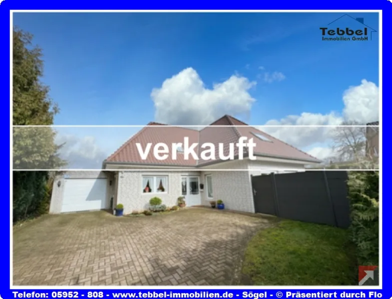 Bungalow in Sögel verkauft - Immobilien im Emsland - Haus kaufen in Sögel - Gemütlicher Walmdachbungalow mit Wintergarten in Sögel! Großzügiger Grundriss!