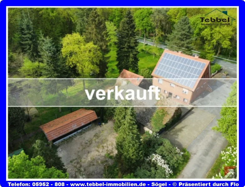 Immobilie in Hüven - verkauft - Haus kaufen in Hüven - Einfamilienhaus auf 1,7 ha Traumgrundstück - Idylle pur in Hüven - Samtgemeinde Sögel im Emsland!