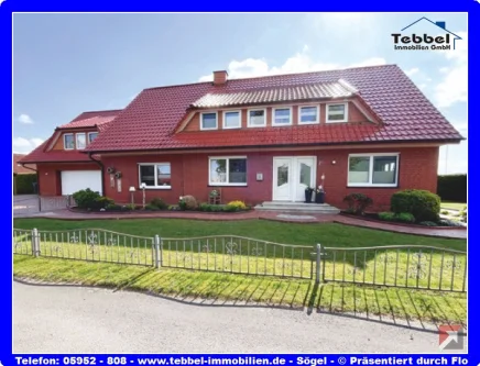 Zweifamilienhaus in Esterwegen - Haus kaufen in Esterwegen - Gepflegtes Zweifamilienhaus - fast Alleinlage! Esterwegen! Emsland Immobilien!