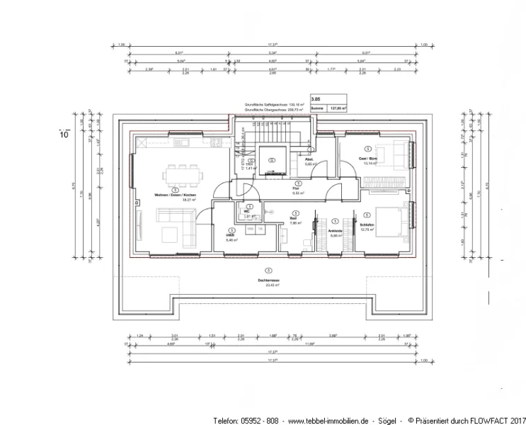 Staffelgeschoss - Penthouse