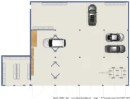 Halle - Exposéplan - Skizze