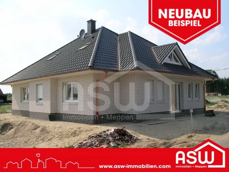 2522 Musterhaus - Haus kaufen in Geeste / Dalum - Musterhaus! Schlüsselfertiger geräumiger Neubaubungalow zum Festpreis