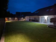 Garten bei Nacht