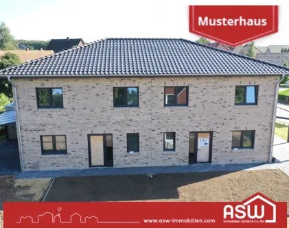 Musterbeispiel - Haus kaufen in Geeste - Musterhaus! Exklusives Neubau-Doppelhaus - nach Ihren Wünschen gestaltbar.