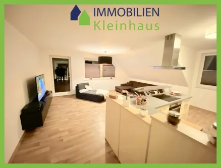 Küche, Wohn-Esszimmer - Wohnung mieten in Papenburg - Lichtdurchflutete 2-Zimmer-Wohnung in Papenburg/ Obenende zu Mieten!