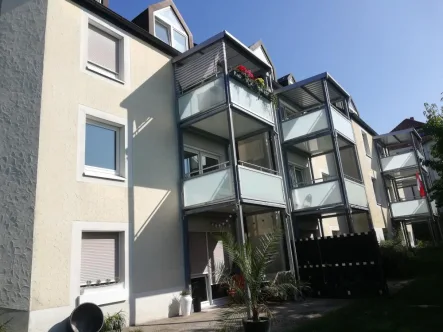 Ansicht - Wohnung mieten in Ansbach - 2-Zimmer-Wohnung mit Balkon