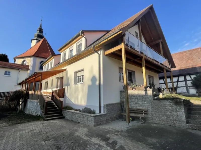 Ansicht - Haus kaufen in Illesheim - 2-Familien Bauernhof ***RESERVIERT***
