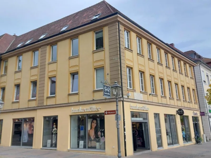 Ansicht - Wohnung mieten in Ansbach - 3-Zimmer-Wohnung im Stadtzentrum *frei ab 01.11.24* 