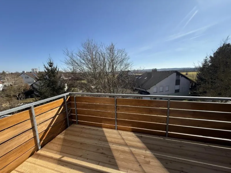 Balkon mit Fernblick