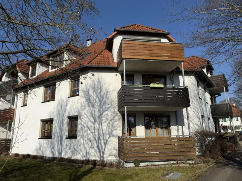 Ansicht  - Wohnung kaufen in Ansbach - 3-Zimmer Maisonettewohnung mit Garage 