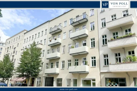 Titel - Wohnung kaufen in Berlin - Neu sanierte 3-Zimmer-Wohnung mit Aufzug, zwei Balkone und Tiefgarage Nähe Weberwiese - bezugsfrei!