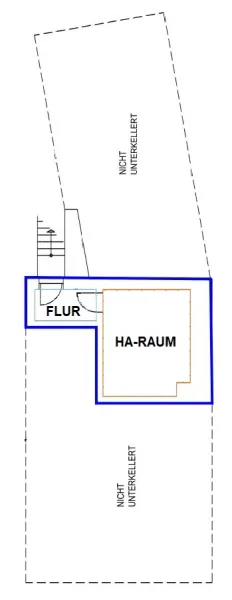 Keller mit Hausanschlussraum