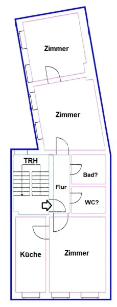 Grundriss 2.OG (Wohnung)