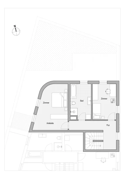 Grundriss 5. Etage WE26 