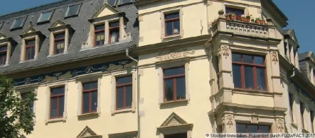 Hausansicht Detail - Wohnung mieten in Dresden - Geräumige 2-Zimmer-Wohnung in Dresden-Striesen