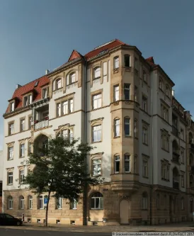 Hausansicht  - Wohnung mieten in Dresden - Hochwertige 4-Zimmer-Maisonette Wohnung im Regierungsviertel