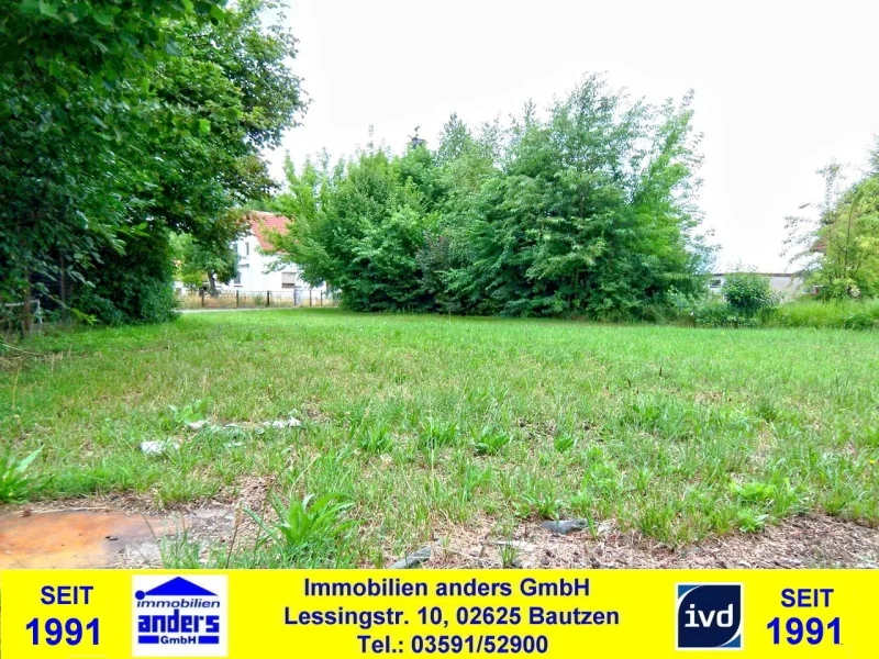 Grundstück - Grundstück kaufen in Leipgen - Lipinki - unbebautes Grundstück in ruhiger Wohnlage bei Niesky