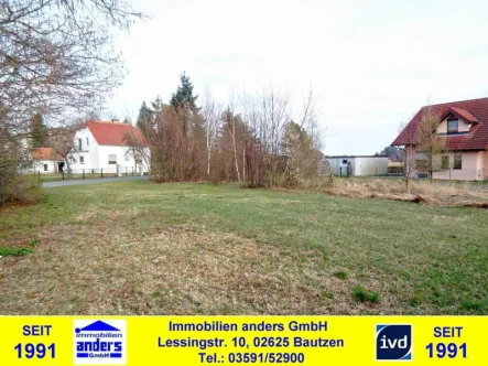Grundstück - Grundstück kaufen in Leipgen - Lipinki - unbebautes Grundstück in ruhiger Wohnlage bei Niesky