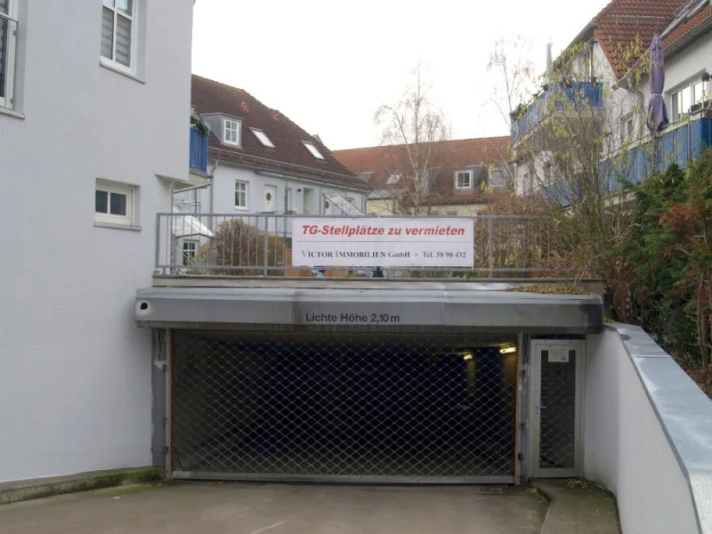 Zufahrt zur Tiefgarage