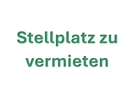 Stellplatz zu vermieten - Haus mieten in Leipzig - ** Außenstellplatz auf abgeschlossenem Grundstück zu vermieten **