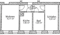 Grundriss (ohne Maßstab)