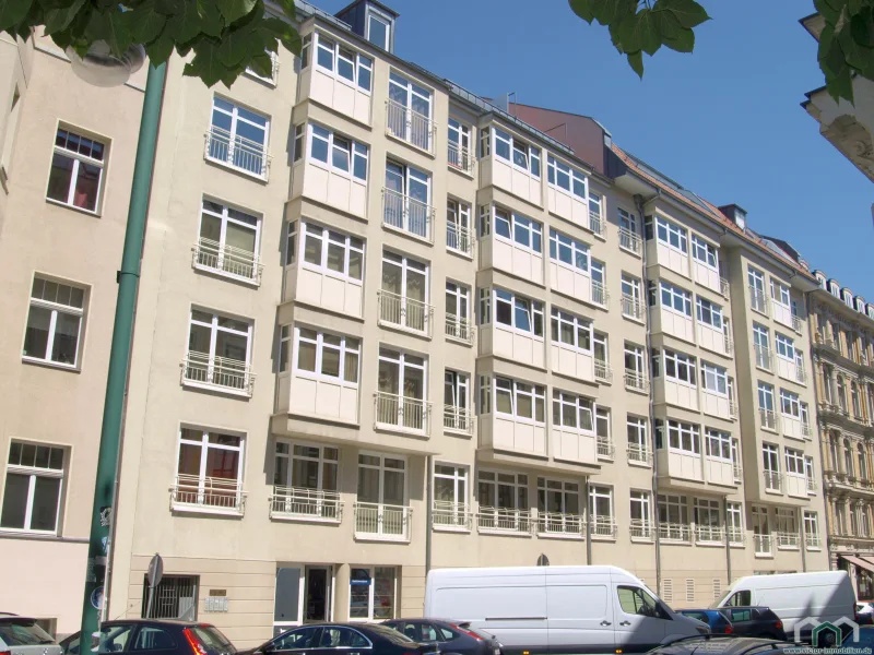 Objektansicht - Wohnung mieten in Leipzig - ** Zentrum-West * Single-Wohnung mit EBK und Wannenbad * Stellplatz * Lift **