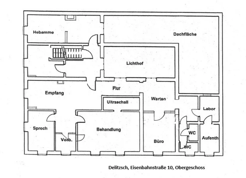 Obergeschoss, unbemaßt