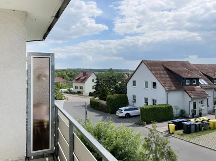 Aussicht 17812 - Wohnung mieten in Halle - Süßes Appartment in Lieskau! Perfekt für Singles oder Pendler...