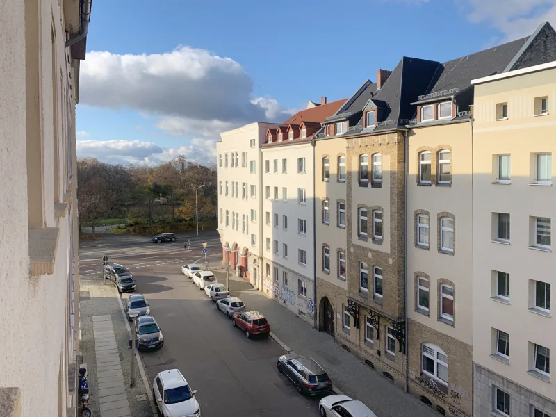 Ausblick Straße-Mietwohnung-immoHAL