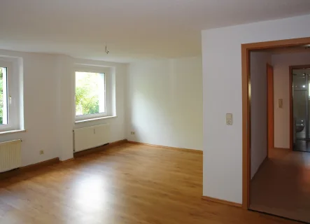 Wohnzimmer - Wohnung mieten in Lutherstadt Eisleben - O224W3 - 2-Raum Wohnung im Erdgeschoss am Stadtpark