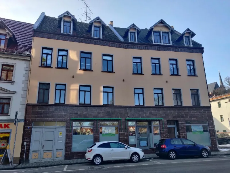 Straßenansicht - Wohnung mieten in Lutherstadt Eisleben - O258W8 - Große Wohnung in separatem Hinterhaus im Stadtgebiet von Eisleben