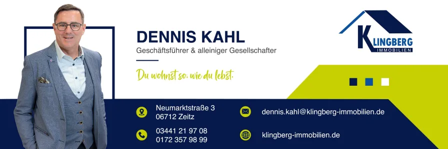 Ihr Ansprechpartner der Klingberg Immobilien GmbH