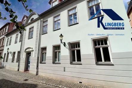 Hausansicht - straßenseitig - Büro/Praxis mieten in Naumburg - Moderne und hochwertige Gewerbeeinheit mit vielen Extras in Zentrumslage von Naumburg zu vermieten!