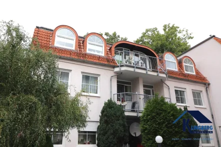 Hausansicht - Wohnung mieten in Zeitz - Schönes Wohnen "Am Stadtpark" mit Fußbodenheizung und Tiefgarage