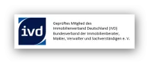 Wir sind geprüftes Mitglied im Immobilienverband Deutschland – IVD