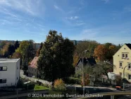 Ausblick vom Balkon