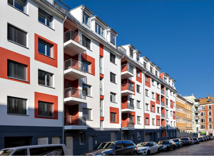 unger 1 - Wohnung mieten in Leipzig - Erstbezug - Neubauwohnung im 3.OG mit Balkon, Parkett und Fubo-Heizung !