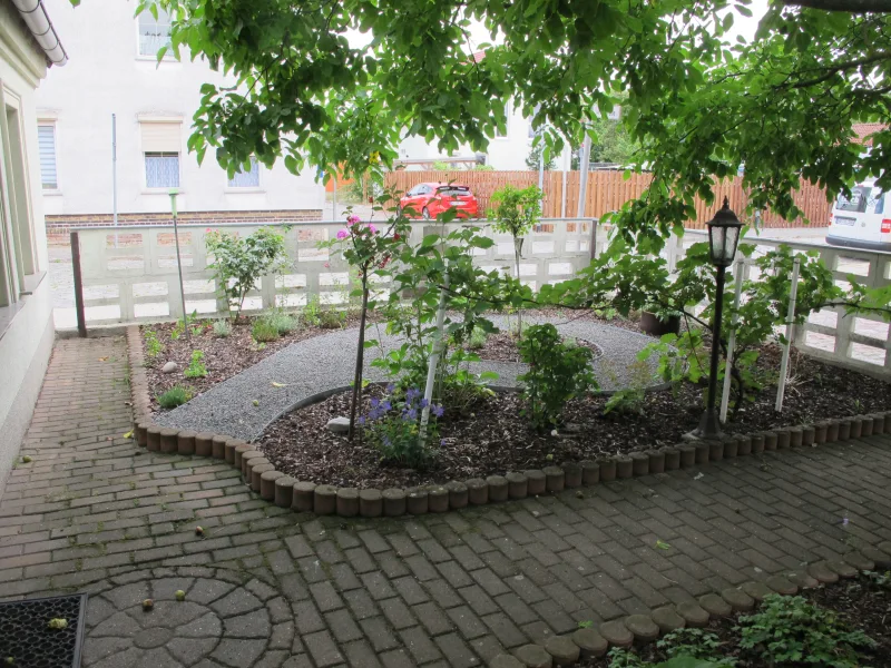Der gepflegte Vorgarten
