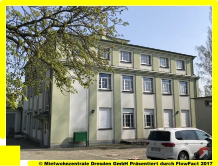 Bürohaus Ansicht Süd - Büro/Praxis mieten in Dresden - Helle Büroetage !!! Vielseitig nutzbar !!!