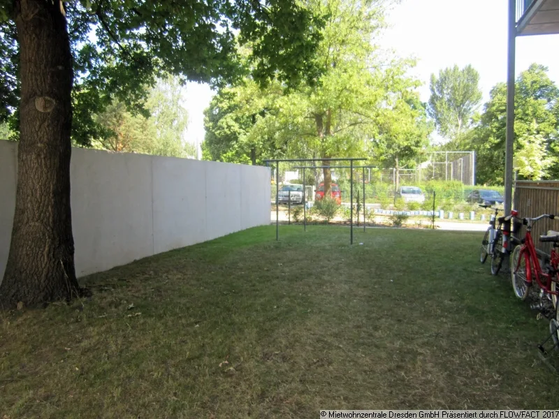 Garten - Wohnung mit Balkon in Löbtau-Süd