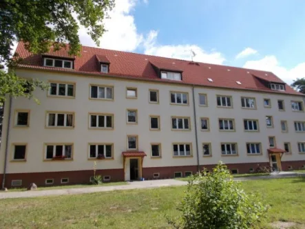Hausansicht - Wohnung mieten in Elsnig OT Vogelgesang - 3-Raum-Wohnung in Elsnig in ruhiger Wohnlage zu vermieten