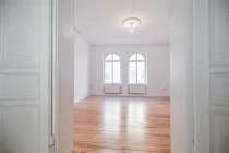 Blick ins Wohnzimmer