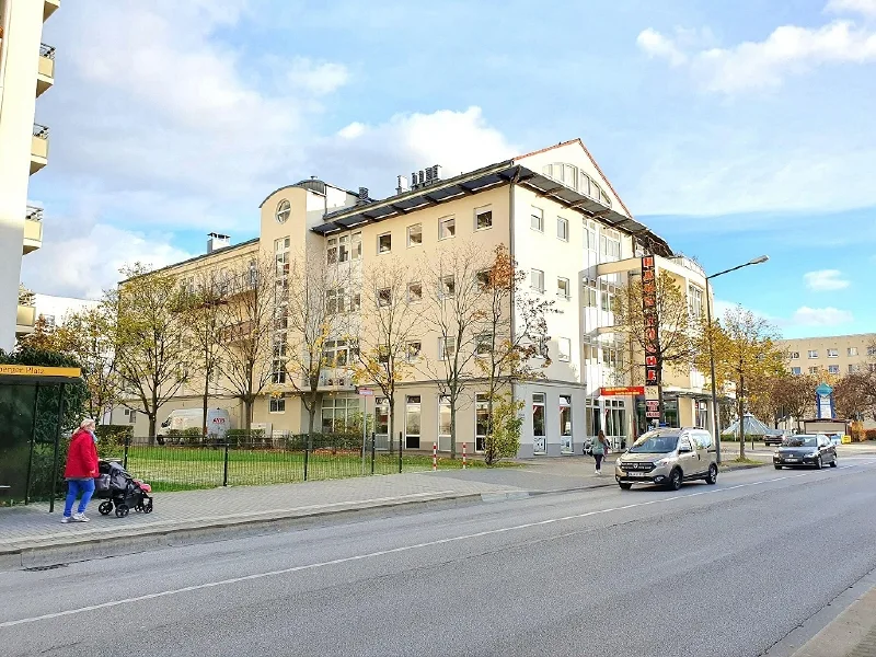 Gebäudeansicht - Halle/Lager/Produktion kaufen in Dresden - Immobilienpaket | 4 Gewerbeeinheiten in Dresden Seidnitz/Striesen zum Kauf