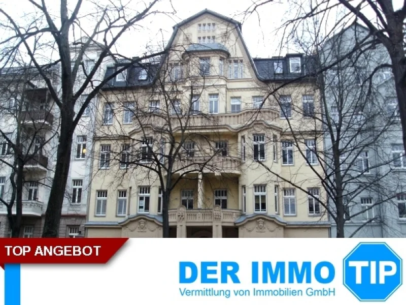 Ansicht - Wohnung kaufen in Chemnitz - Traumwohnung mit Weitblick über den Dächern von Chemnitz