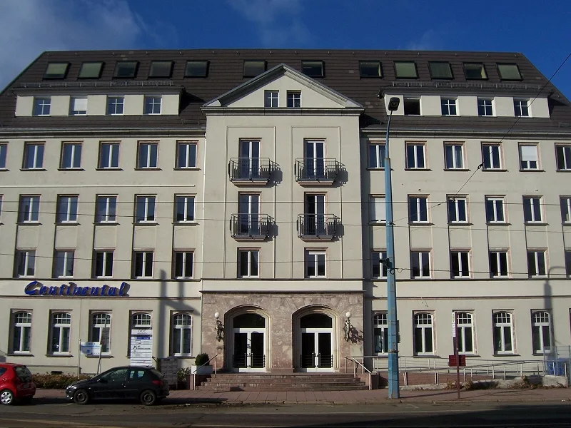 Gebäudeansicht - Gastgewerbe/Hotel mieten in Chemnitz - Gaststätte an Chemnitzer UNI und am Bahnhof zu vermieten