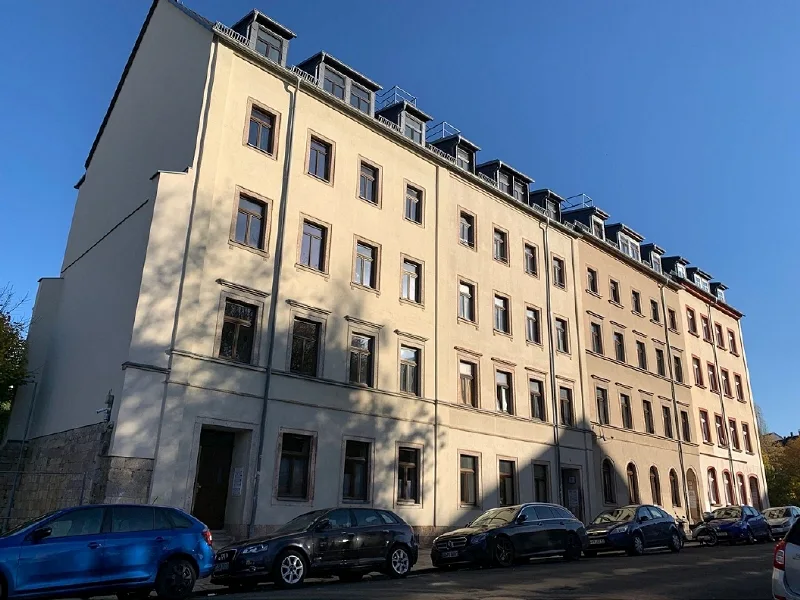 Ansicht - Zinshaus/Renditeobjekt kaufen in Chemnitz - Denkmal Mehrfamilienhaus vollvermietet in Chemnitz als Share -oder Assetdeal kaufen