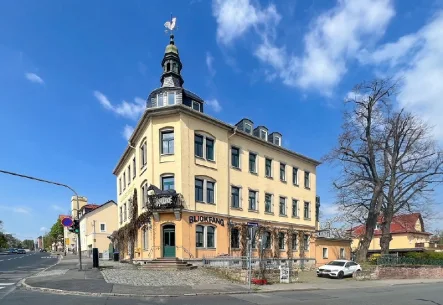 Gebäudeansicht - Büro/Praxis mieten in Dresden - Dresdner Westen ++ Büro mit guter Verkehrsanbindung und Stellplätzen