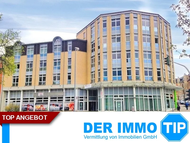 Ansicht - Büro/Praxis mieten in Chemnitz - modernes Büro in Chemnitzer Stadtlage mieten